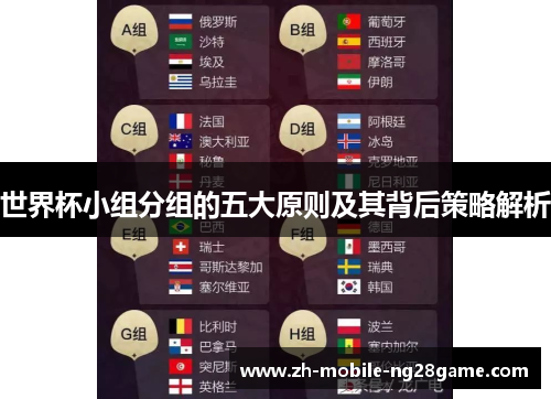 世界杯小组分组的五大原则及其背后策略解析
