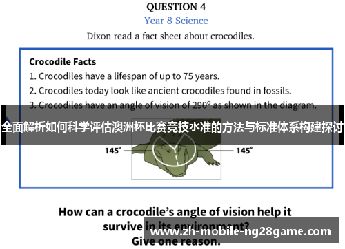 全面解析如何科学评估澳洲杯比赛竞技水准的方法与标准体系构建探讨