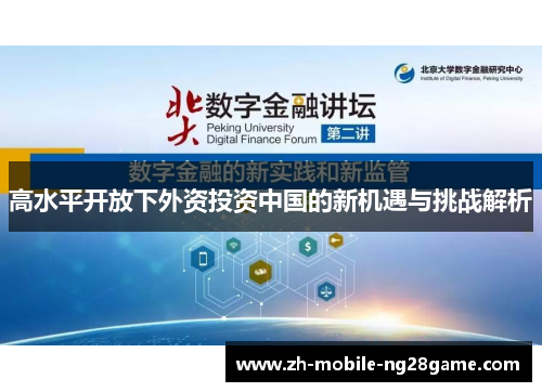 高水平开放下外资投资中国的新机遇与挑战解析 高水平开放下外资投资中国的新机遇与挑战解析